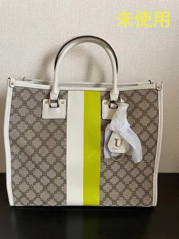 토트백 자카드 라인 앵글 토트백 숄더 포함