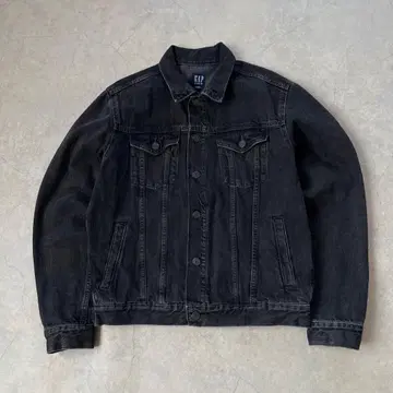 GAP 갭 블랙 데님 자켓 G