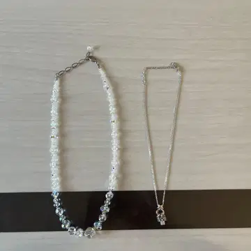 [ 묶음 판매 ] 디자인 목걸이 2세트