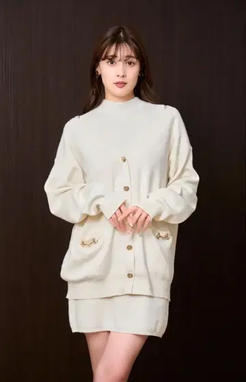 herlipto clemence knit dress set S