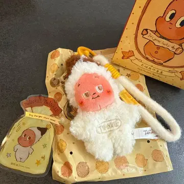 트윙클 트윙클 스위트 크림 봉제 인형 펜던트