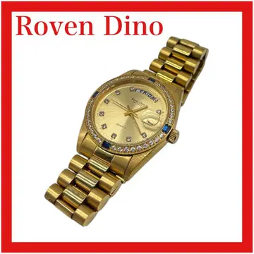 Roven Dino 로벤디노 쿼츠 손목시계 골드 컬러