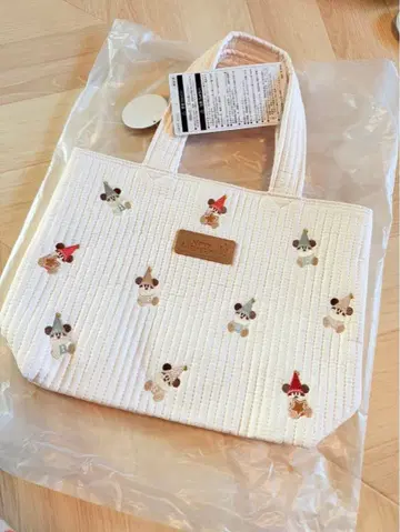 도쿄 디즈니 리조트 크리스마스 릴린린 토트백