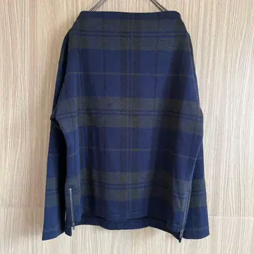 SCOTCLUB 스콧 클럽 니트 울 체크 9호 일본제