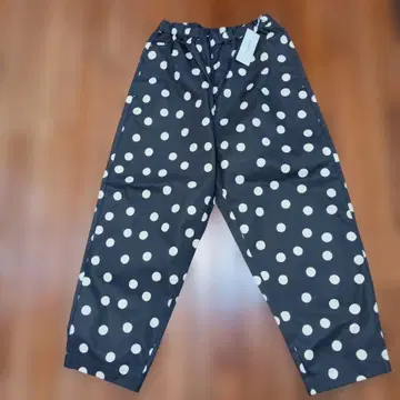 POUDOUDOU 도트 무늬 캐주얼 팬츠 M 사이즈