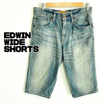 에드윈 30인치 EDWIN WIDE SHORTS 51345