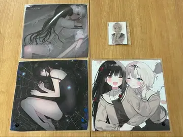 DMM 스크래치 미니 타월 캔뱃지