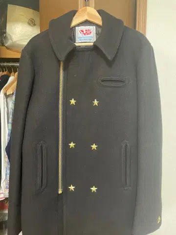 텐더 로인 tenderloin USA 블랙 피코트