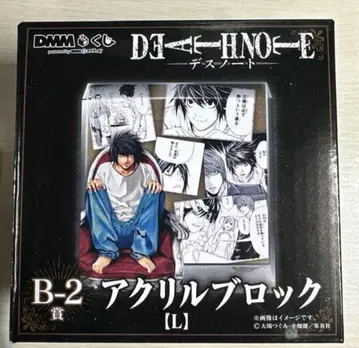 DEATHNOTE 데스노트 아크릴 블록 L DMM 복권