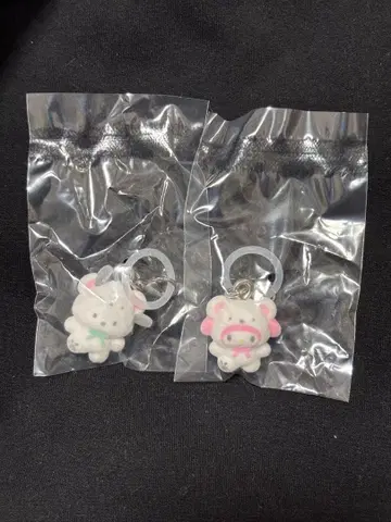 포차코 마이멜로디 산리오 메지루시 액세서리 후와후와 스노우