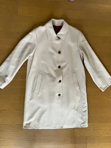 라이트 베이지 리버서블 코트 (봄/가을)