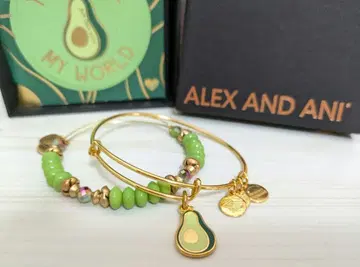 알렉스 앤 애니 아보카도 팔찌 세트