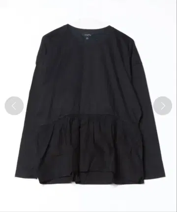 미사용. BANANA REPUBLIC 믹스 미디어 페플럼 상의