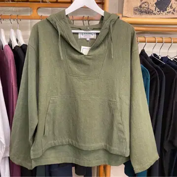 A HOPE HEMP 캔버스 바하 자켓 후디 S 사이즈