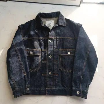 새상품급 프레임워크 데님 자켓 오버 사이즈 일본제