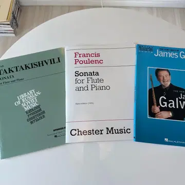 푸랭크, 탁타키슈빌리 플루트와 피아노를 위한 소나타, 골웨이