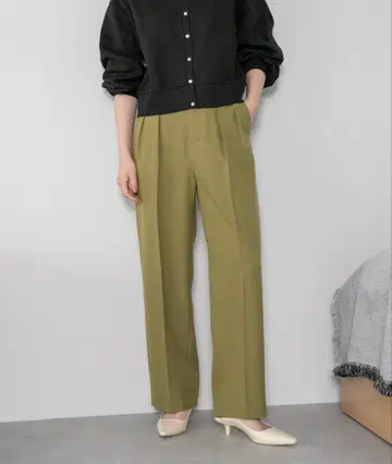 [ LOWRYS FARM ] 스타일 UP 와이드 팬츠