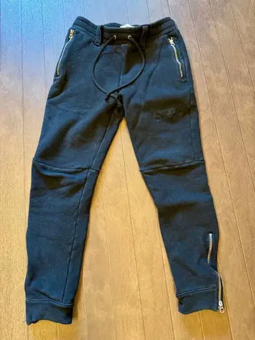 rakugaki 낙서 맨투맨 스트레치 바이커 팬츠