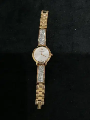 Swarovski 골드 크리스탈 워치