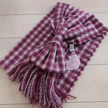 시마무라 아오키 미사코 스톨 머플러