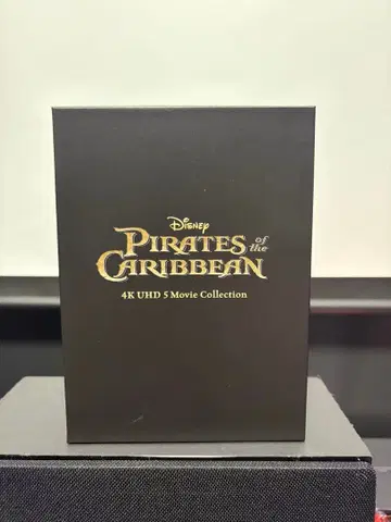 파이리츠 오브 카리브 4K UHD 5 무비 컬렉션