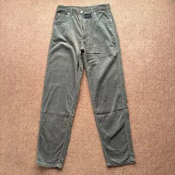 파우더 코듀로이 캐주얼 팬츠