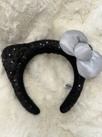 HELLO KITTY 스팽글 캣 이어 머리띠