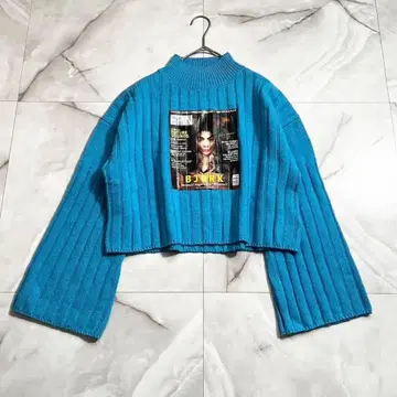 M18095 릴리 브라운 x 핑 니트 풀오버 콜라보 파랑 F