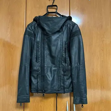 JieDa 시어링 가죽 자켓