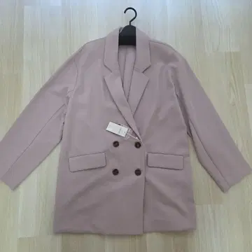 택 포함 새상품 INGNI 퍼플 핑크 테일러드 자켓 M