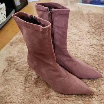 새상품 여성용 부츠 미라 오웬 가을/겨울 핑크 당일 발송