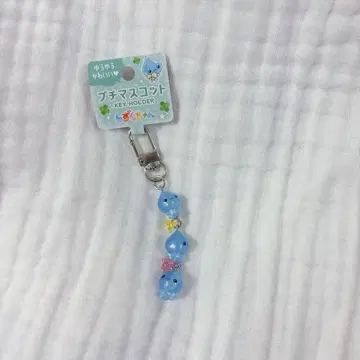 물방울짱 푸치 마스코트 키링 물방울 짱