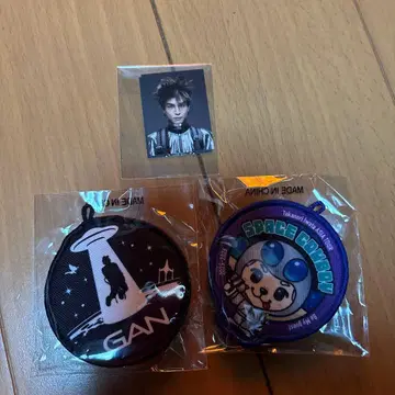 이와타 타카노리 회장 가챠 와펜 배지 스티커 세트