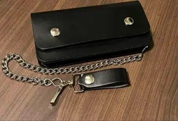 즉시 완판 tsy 같은 형태 트래커 지갑 지갑 체인 부속물 소가죽