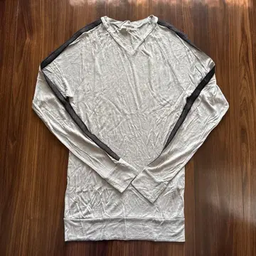 Vaporize V넥 7부 소매 티셔츠