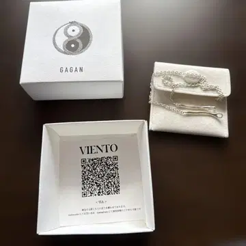 GAGAN VIENTO 실버 목걸이