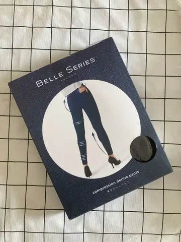 미개봉 새상품 벨 시리즈 압박 데님 팬츠 블랙 dub