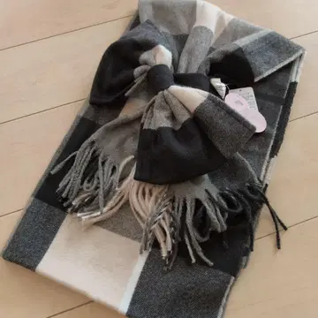 시마무라 아오키 미사코 스톨 머플러