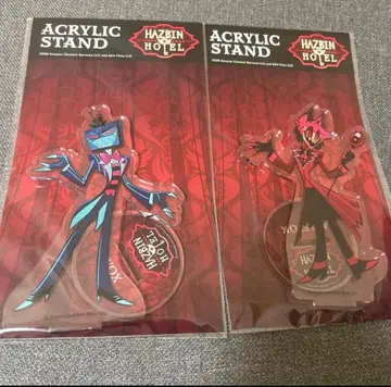 새상품 해즈빈 호텔 아크릴 스탠드 복스 알래스터 세트