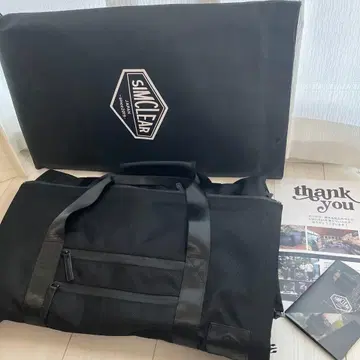 SIMCLEAR TRAVELER+ 보스턴 백팩 블랙