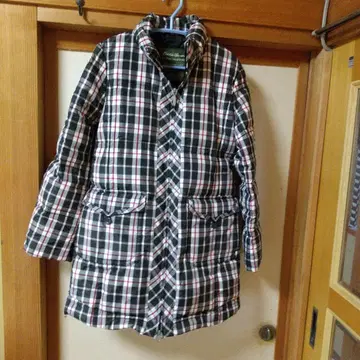 Eddie Bauer 체크 무늬 다운 자켓