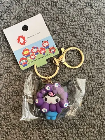 쿠로미 산리오 미야쿠미야쿠 나리키리 파스텔 컬러 키링