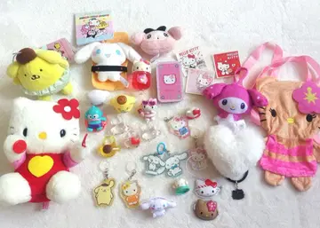 새상품 산리오 마이멜로디 폼폼푸딩 시나몬 키티 캐릭터 일광화상