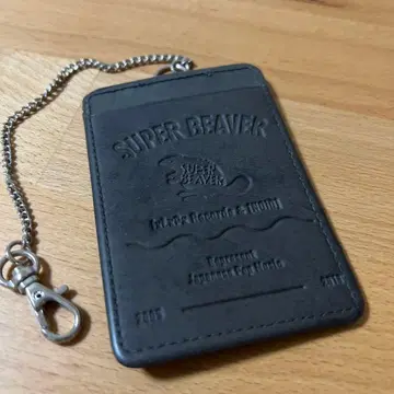 super beaver 패스 케이스 모스그린