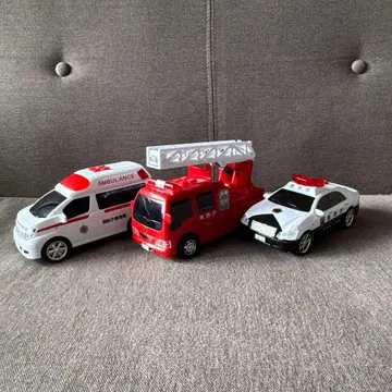 미니 사운드 긴급 차량 세트 3대 세트 토이저러스 한정판
