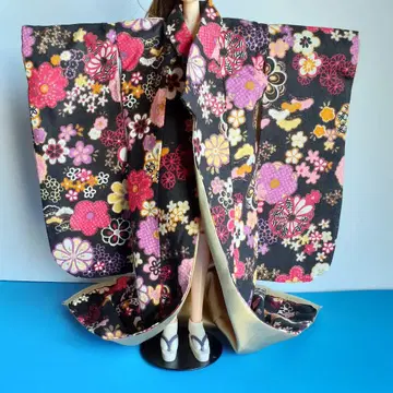 제니 인형 기모노 색동 우치카케