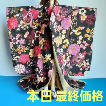 제니 인형 기모노 색동 우치카케