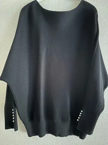 로페피크닉 니트 소매 펄