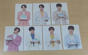 SEVENTEEN HARE 2021 팬미팅 트레이딩 카드 7장 케이크