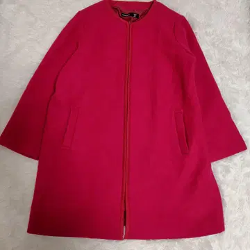 asknowas de base 코트 15 핑크 지퍼